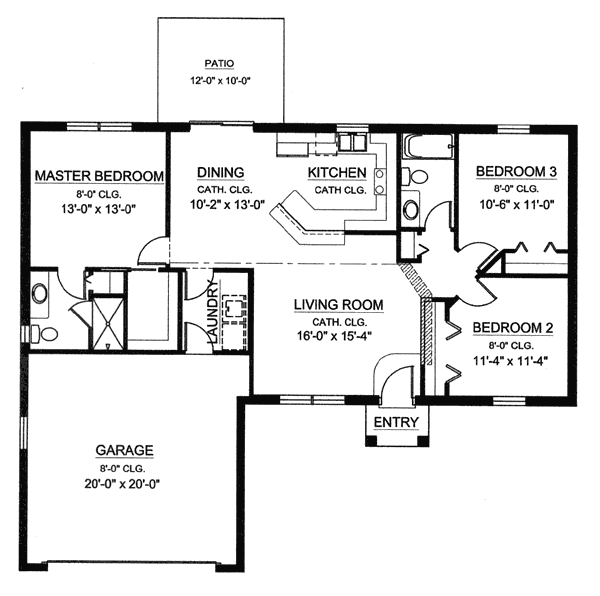 The Merle floor plan