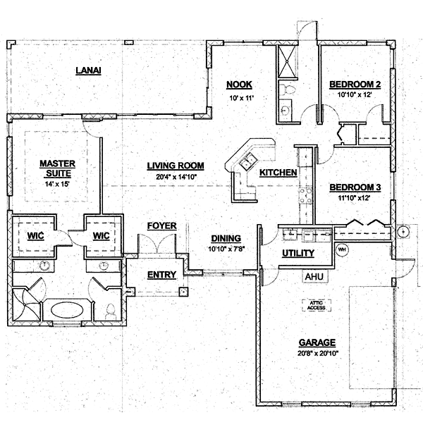 The Lucaya floor plan