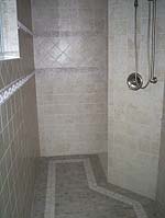 Master Bath walk-in shower